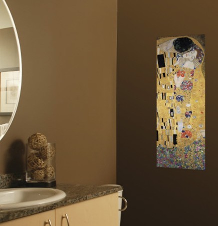 The Kiss Fullview - Gustav Klimt Paintings